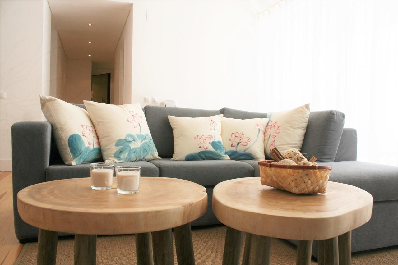 Charming Estoril Apt Beach 5 Min Walk Buitenkant foto