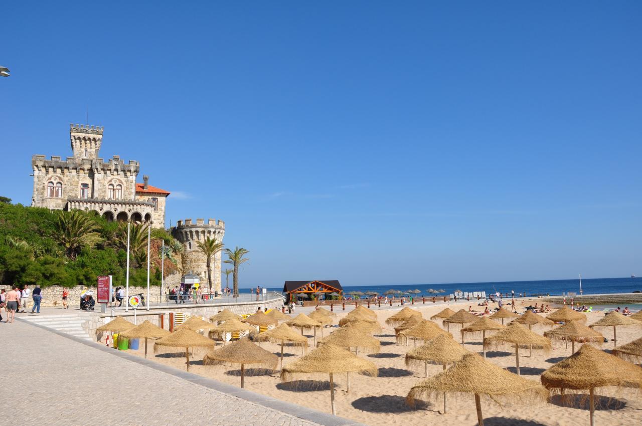 Charming Estoril Apt Beach 5 Min Walk Buitenkant foto